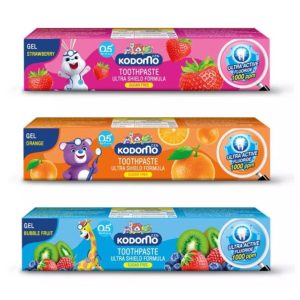 Kodomo toothpaste ultra shield formula โคโดโม ยาสีฟัน สูตรอัลตร้า ชิลด์ 40gx6pcs