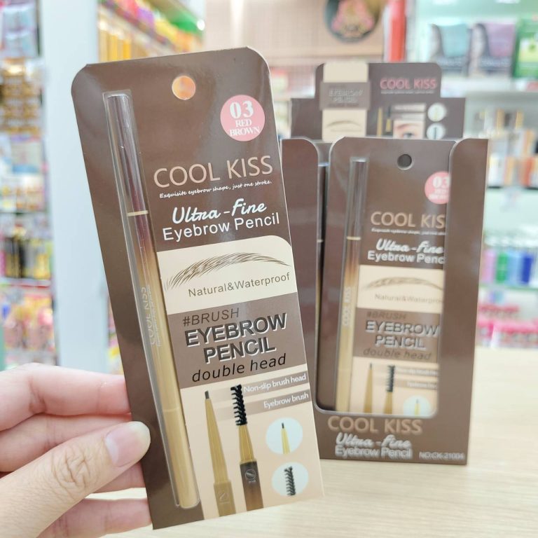 CX-YS-CK21004 Cool kiss eyebrow pencil คูล คิส อัลตร้า-ไฟน์ อายบราว เพนซิล 0.08g - 03. red brown