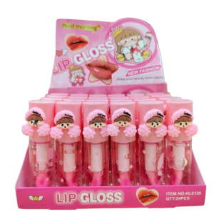 HL6126 Hold morning lip gloss ลิปกลอสกล่องชมพู