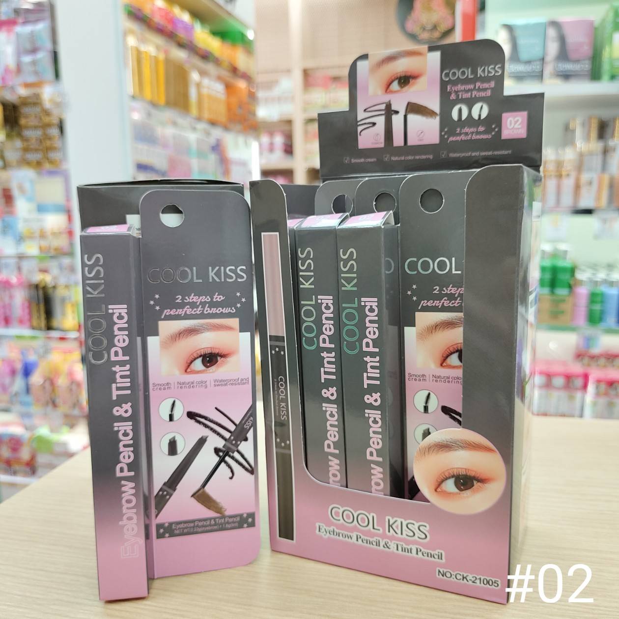 CX-YS-CK21005 Cool kiss 2 steps to perfect brows คูล คิส 2สเต็ปส์ ทู เพอร์เฟค โบรว์ 1.6g - Image 6