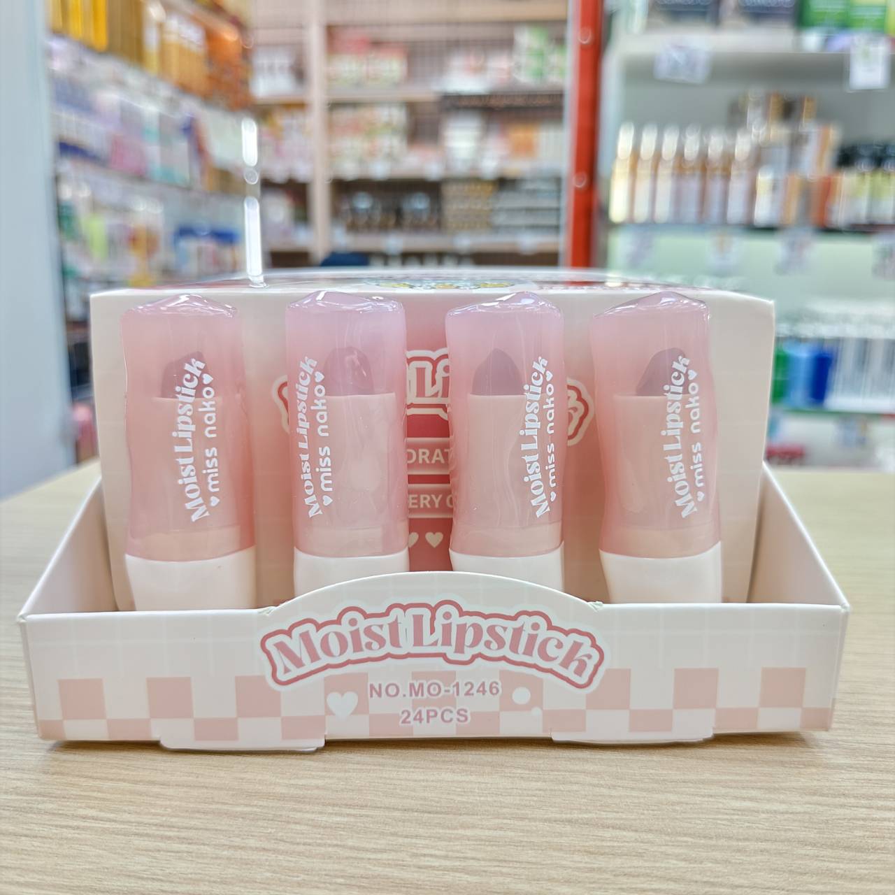 MO-1246 Miss nako moist lipstick มิส นาโกะ มอยส์ ลิปสติก 3.5 - Image 2