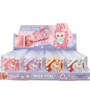S348 Miss fon blush ปัดแก้มกล่องม่วง