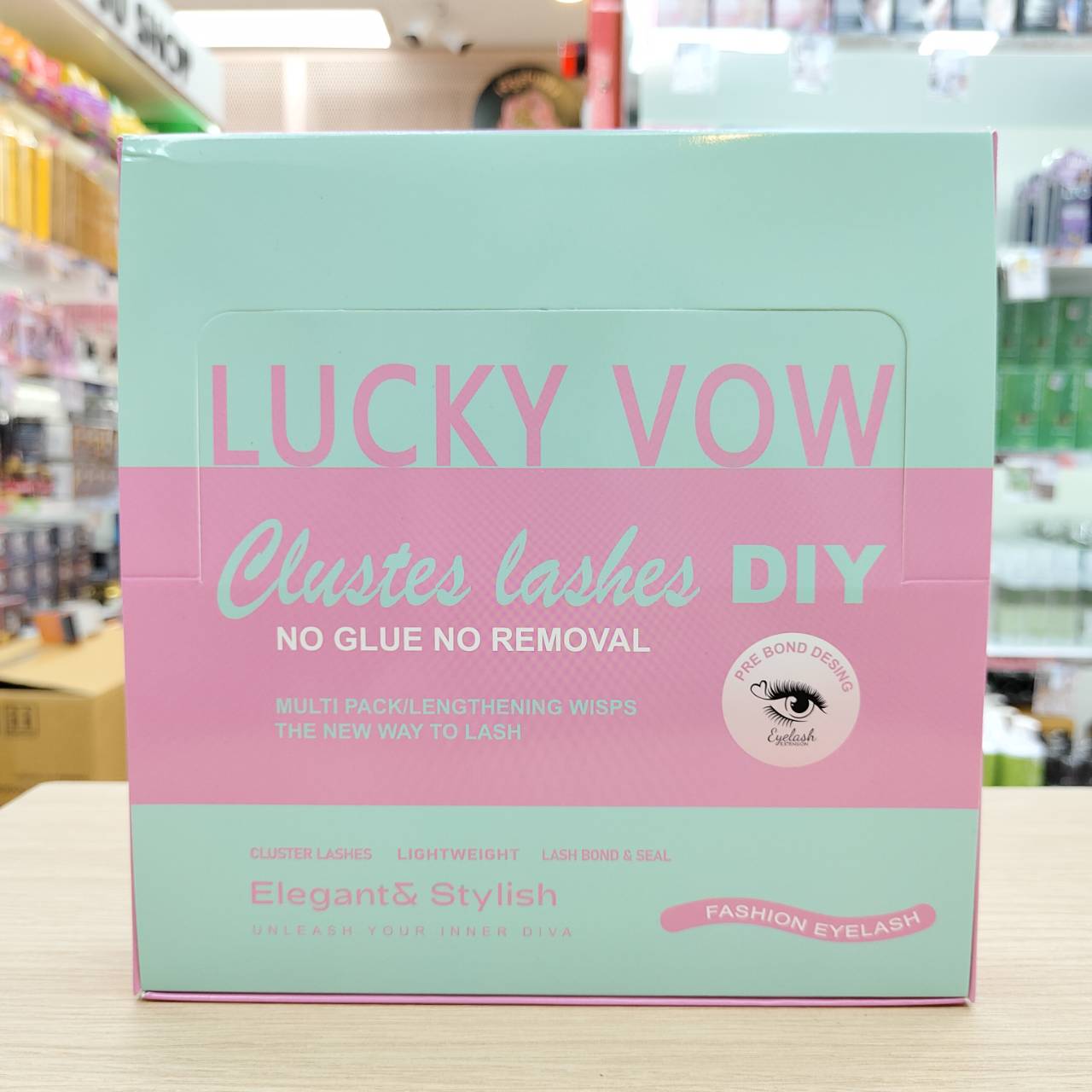 LUCKY vow cluster lashes elegant&stylish 12pcs/box - Image 2