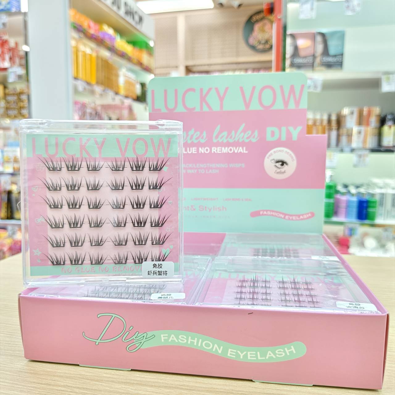 LUCKY vow cluster lashes elegant&stylish 12pcs/box