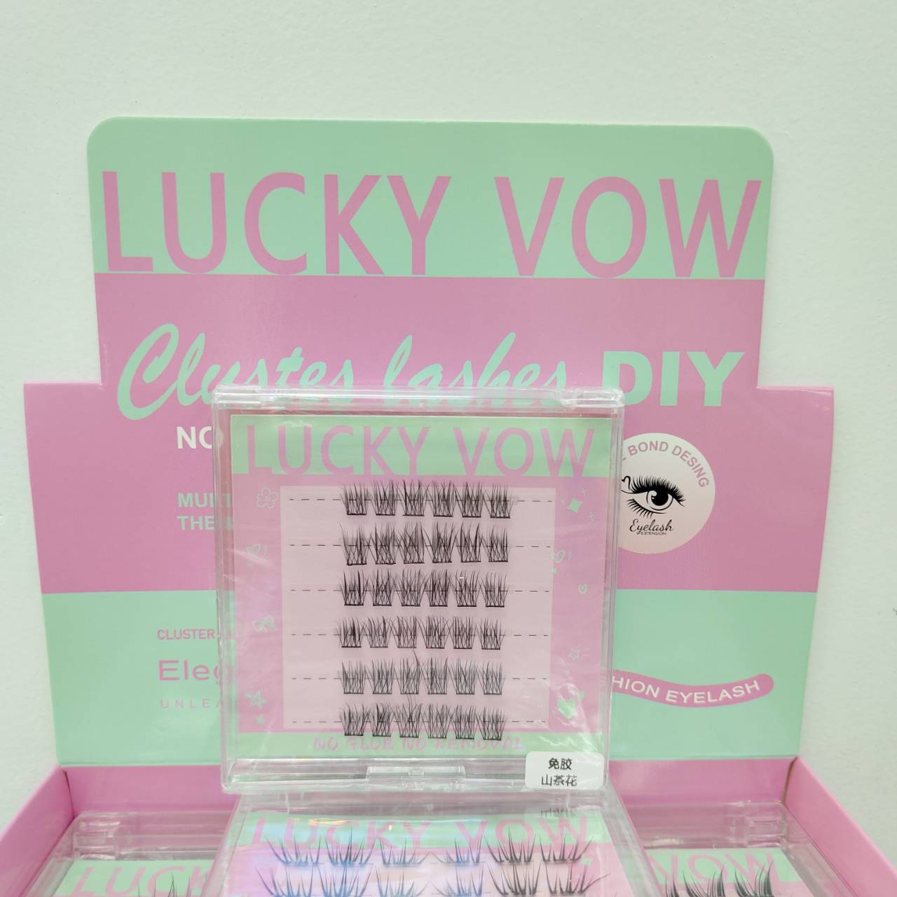 LUCKY vow cluster lashes elegant&stylish 12pcs/box - Image 8