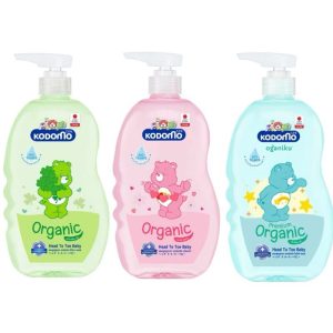 Kodomo organic head to toe baby โคโดโม ครีมอาบน้ำ 800mlx2pcs