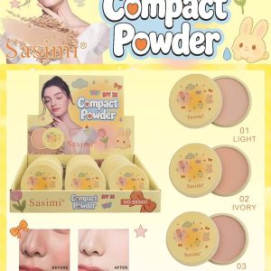 NO.S93051 Sasimi compact powder ซาซิมิ พาวเดอร์ 13gx24pcs