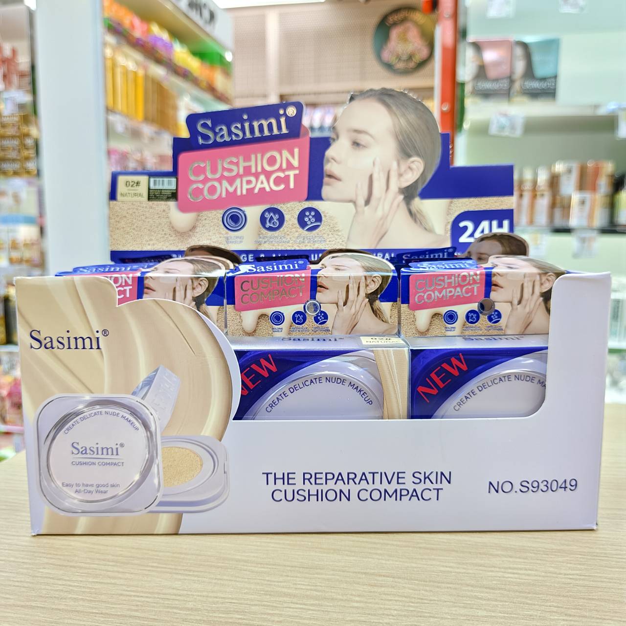 S93049 Sasimi cushion compack ซาซิมิ พาวเดอร์ 10g - Image 4