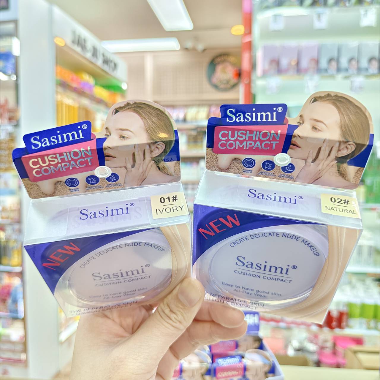 S93049 Sasimi cushion compack ซาซิมิ พาวเดอร์ 10g - Image 8