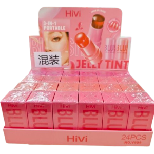 NO.V909 Hivi 3 in 1 portable jelly tint ปัดแก้มเจลลี่ ทิ้นท์