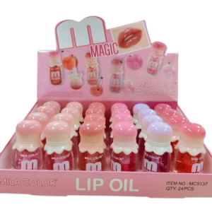 NO.MC5137 Mila color magic moisturizing lip care เมจิกลิปกลอส 5ml
