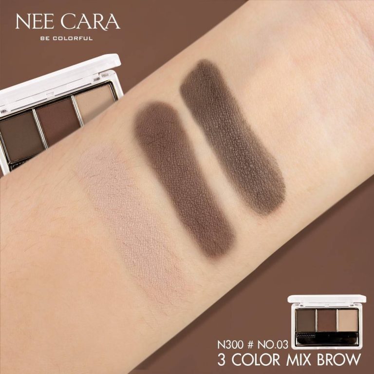 NEE CARA 3 COLOR MIX BROW PALETTE - 03
