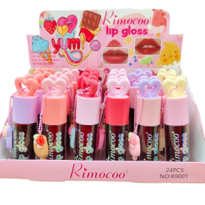 NO.R9001 Rimocoo lip gloss ลิปกลอส x24pcs