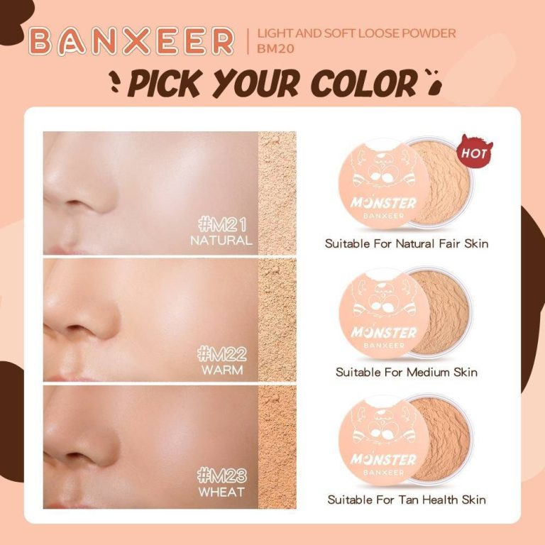 BANXEER MONSTER LOOSE POWDER - Natural