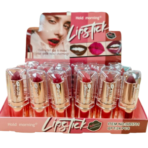 NO.HB5701 Hold morning lip stick ลิปสติกฝาใส x24pcs