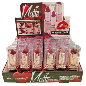 NO.HB5700 Hold morning matte lip stick ลิปสติกฝาใส