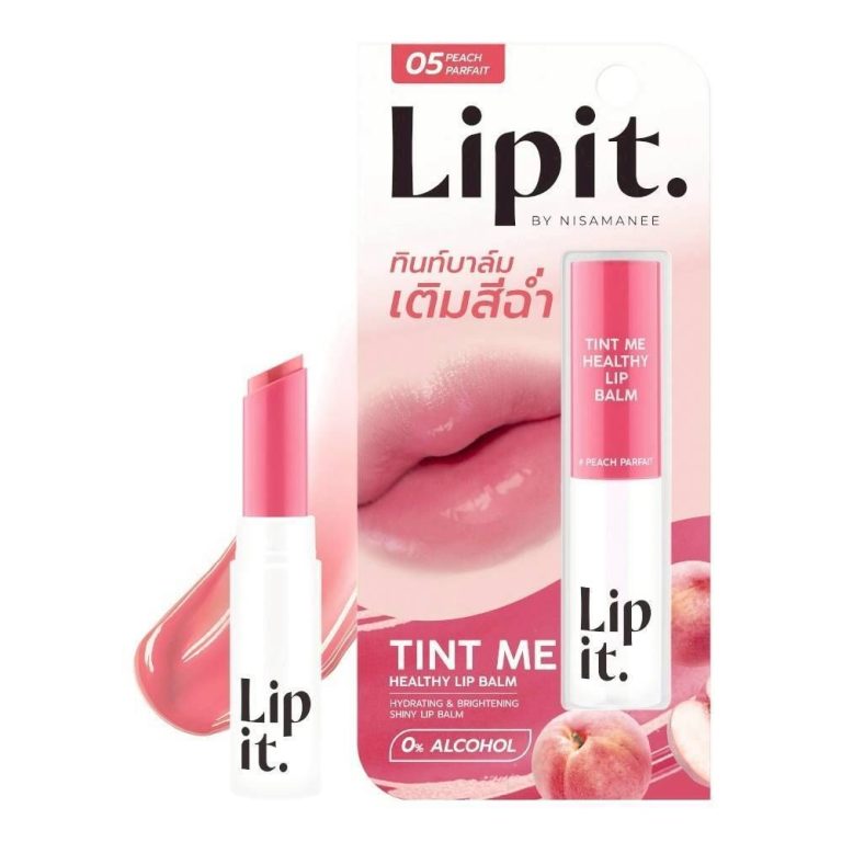 Lip it tint me healthy balm ลิปอิท ทิ้นท์มีเฮลธ์ตี้บาล์ม 3g. - 05.peach parfait