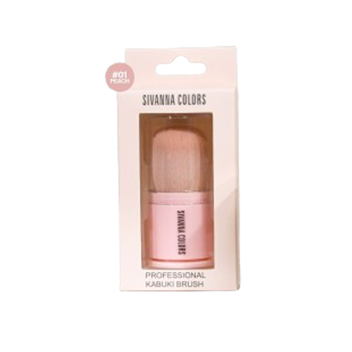 NO.BR13 Sivanna colors professional kabuki brush ซีเวนน่า คัลเลอร์ส แปรงรองพื้น  62g. - 01.Peach