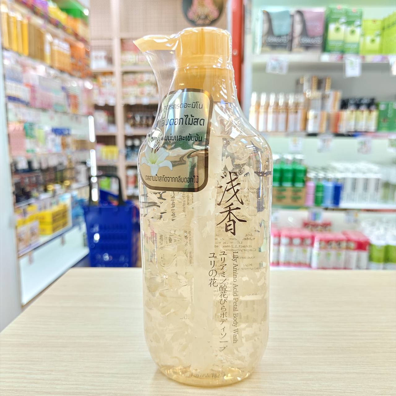 ASAKA lily amino acid petal body wash อาซากะ ลิลลี่ อะมิโน แอสซิด เพทเทิล บอดี้ วอช 520g - Image 2
