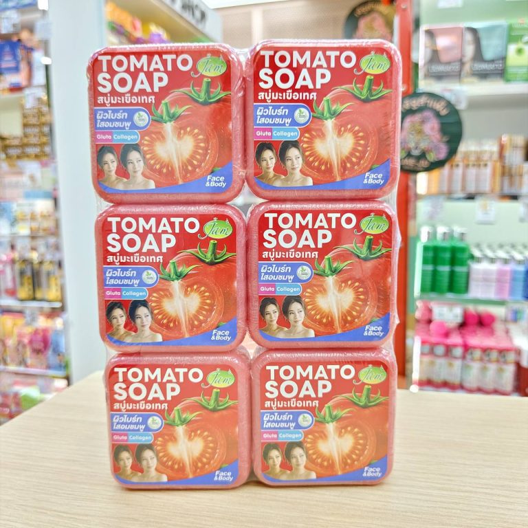 Jam soap 160gx6pcs สบู่แจม - 04. Jam tomato soap
