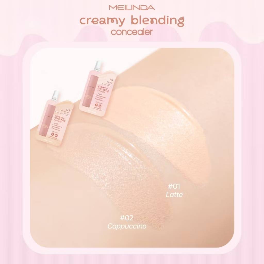 MC 8020 Meilinda creamy blending concealer เม ลินดา ครีมมี่ เบลนดิ้ง คอนซิลเลอร์ 2gx6pcs - Image 15