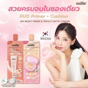 Mille duo primer&matte cushion 4g+4gx6pcs