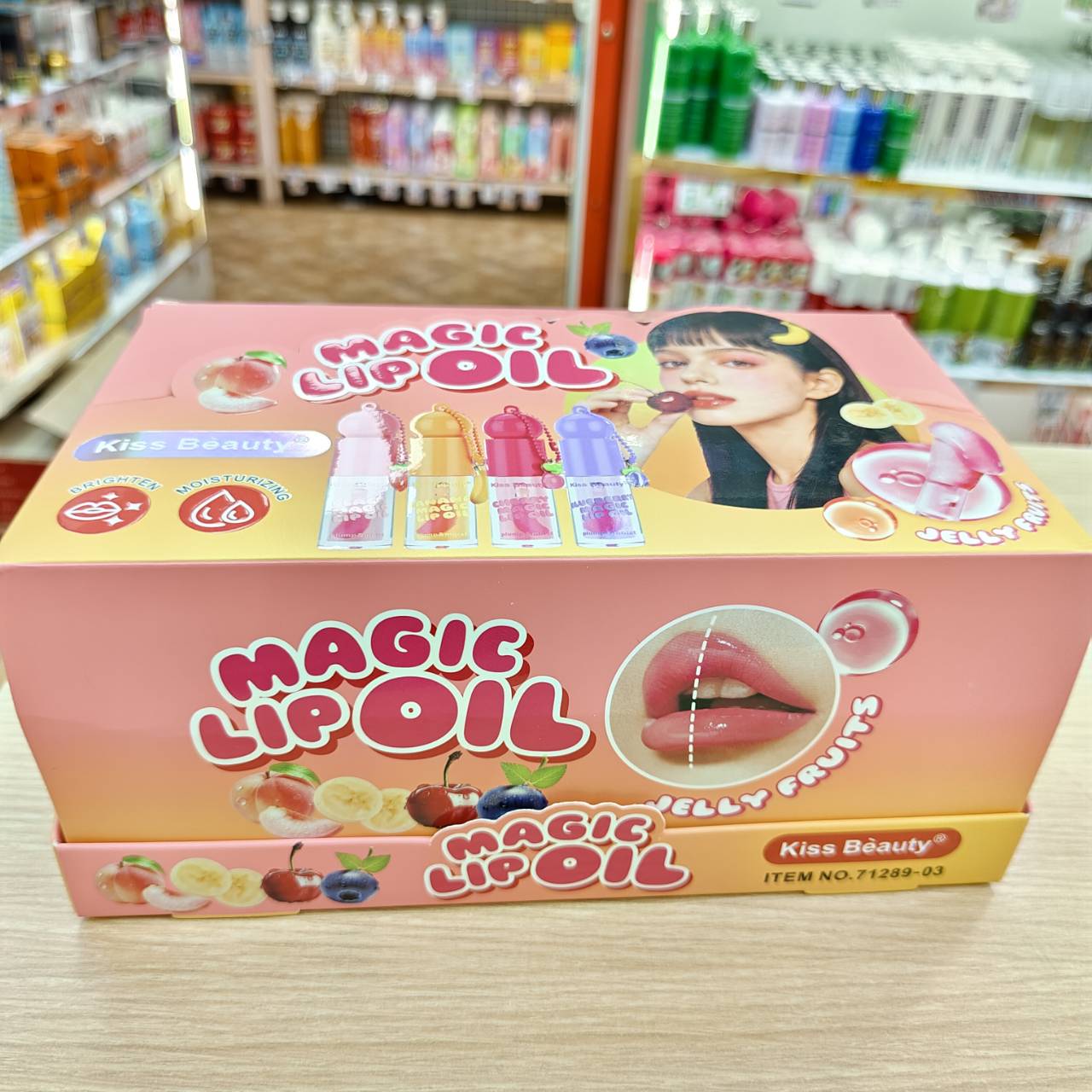 NO.71289-03 Kiss beauty magic lip oil 3mlx24pcs คิสบิวตี้ ลิปออยล์ - Image 2