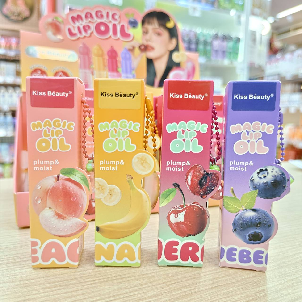 NO.71289-03 Kiss beauty magic lip oil 3mlx24pcs คิสบิวตี้ ลิปออยล์ - Image 9