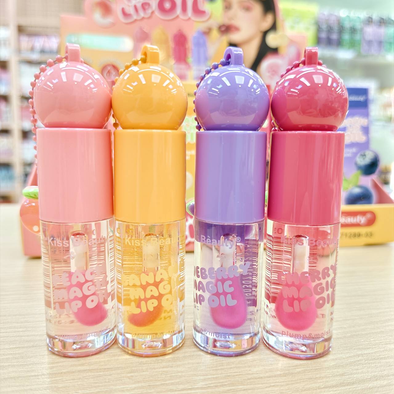 NO.71289-03 Kiss beauty magic lip oil 3mlx24pcs คิสบิวตี้ ลิปออยล์ - Image 10