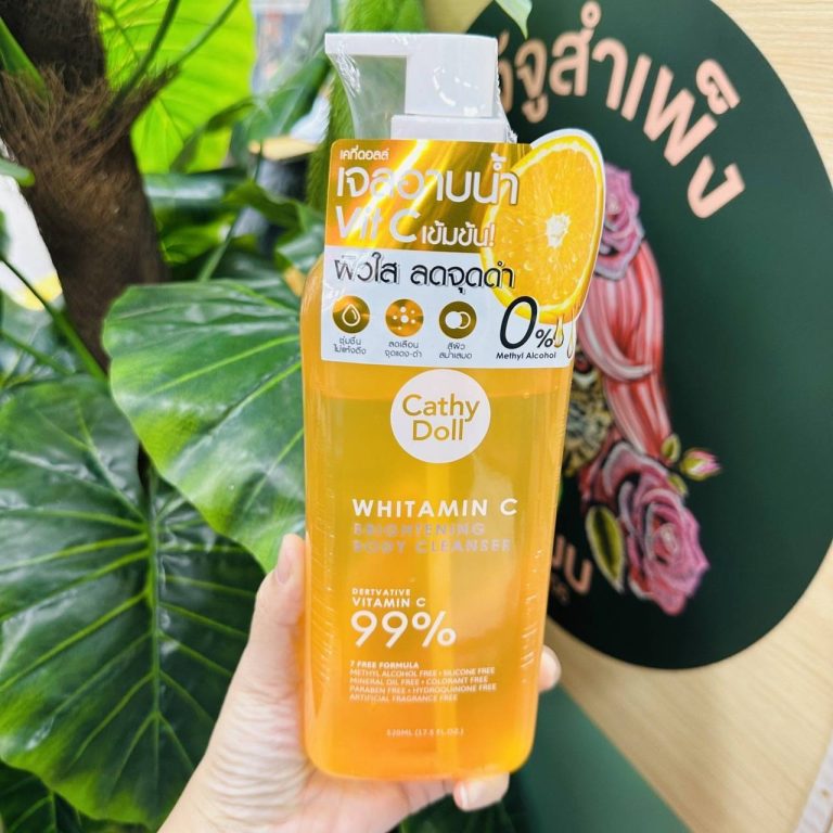 Cathy Doll BODY CLEANSER เจลอาบน้ำ - WHITAMIN C BRIGHTENING