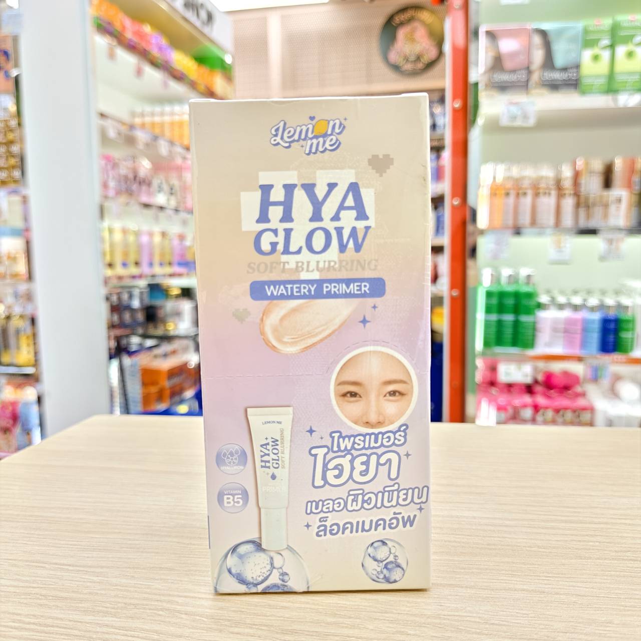 Lemon me hya beight soft bluring primer เลม่อนมี ไฮยา ซอฟต์ เบลอริ่ง ไพรเมอร์ 10g - Image 5