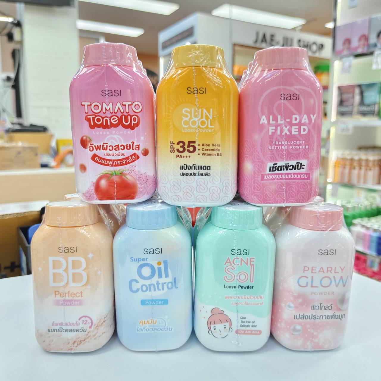 06. sasi super oil control powder ศศิ แป้งซูเปอร์ ออยล์คอนโทรล พาวเดอร์ 50g - Image 8
