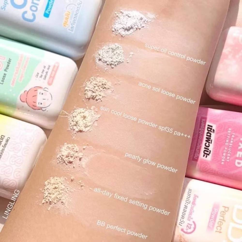 06. sasi super oil control powder ศศิ แป้งซูเปอร์ ออยล์คอนโทรล พาวเดอร์ 50g - Image 13
