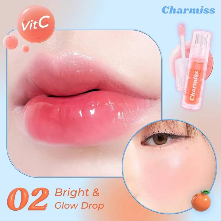 Charmiss 2in1 LIP&CHEEK - ขายส่ง, Bright & Glow Drop