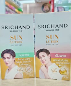 Srichand sun lution sunscreen ศรีจันทร์ ซันลูชั่น 7mlx6pcs