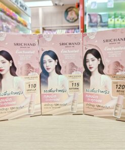 Srichand enchanted cover perfect foundation spf 35pa+++ ศรีจันทร์ เอ็นชานเท็ด คัฟเวอร์ เพอร์เฟคท์ รองพื้นเจ้าหญิง7ml