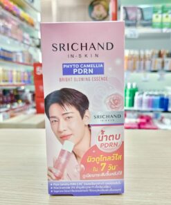 Srichand phyto camellia PDRN bright glowing essence ศรีจันทร์ ไฟโต พีดีอาร์เอ็น ไบร์ท เอสเซนส์น้ำตบ 7ml