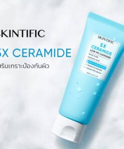 Skintific 5x ceramide low ph cleanser 120ml สกินทิฟฟิค 5เอ็กซ์ พีเฮช คลีนเซอร์