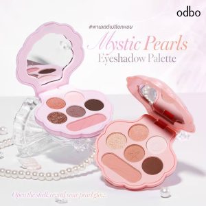 OD2039 odbo mystic pearls eyeshadow palette โอดีบีโอ มิสติก เพิร์ล อายพาเลตต์ มี 2เฉดสี 5g