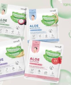 Arra Topface aloe hydrogel mask ออร่า ท็อปเฟช อโล มาสก์ 20g