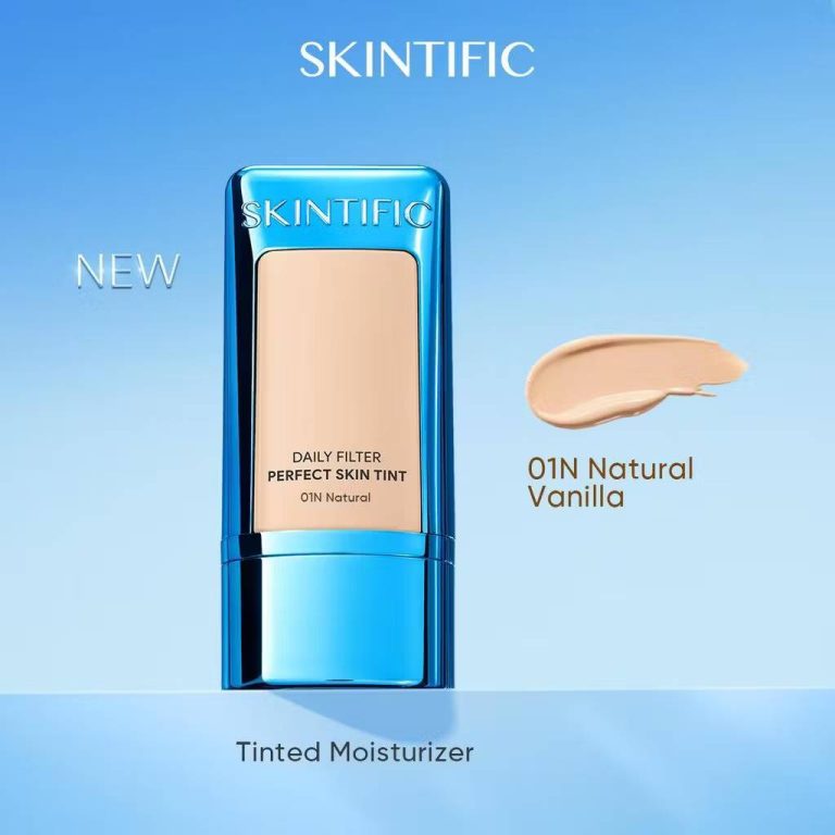 Skintific daily filter perfect skin tint สกินทิฟฟิค เดลี่ ฟิลเตอร์ เพอร์เฟกต์ สกิน ทิ้นท์ 28g - #01N natural vanilla