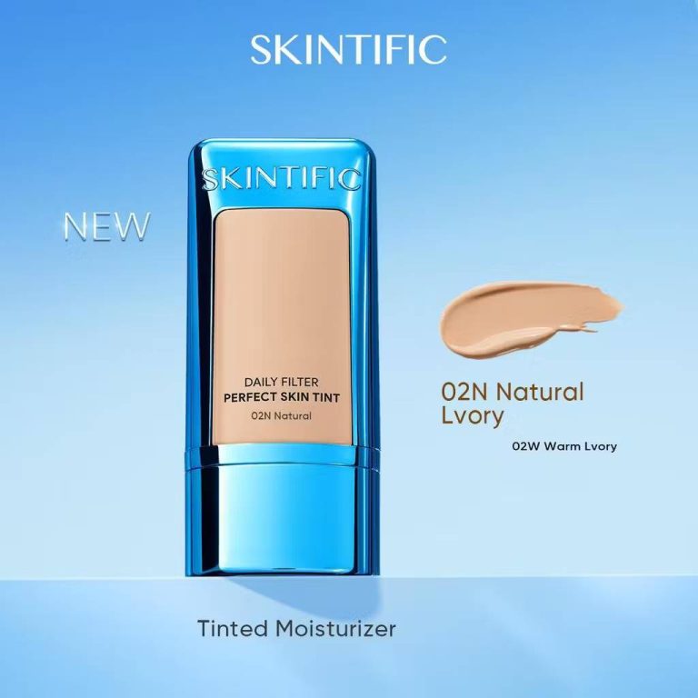 Skintific daily filter perfect skin tint สกินทิฟฟิค เดลี่ ฟิลเตอร์ เพอร์เฟกต์ สกิน ทิ้นท์ 28g - #02N natural ivory