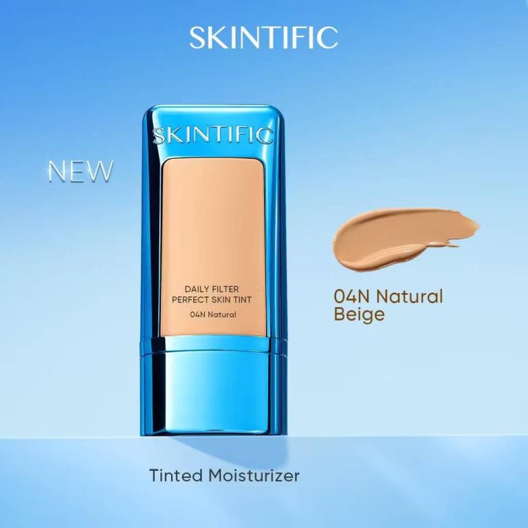 Skintific daily filter perfect skin tint สกินทิฟฟิค เดลี่ ฟิลเตอร์ เพอร์เฟกต์ สกิน ทิ้นท์ 28g - #04N natural beige