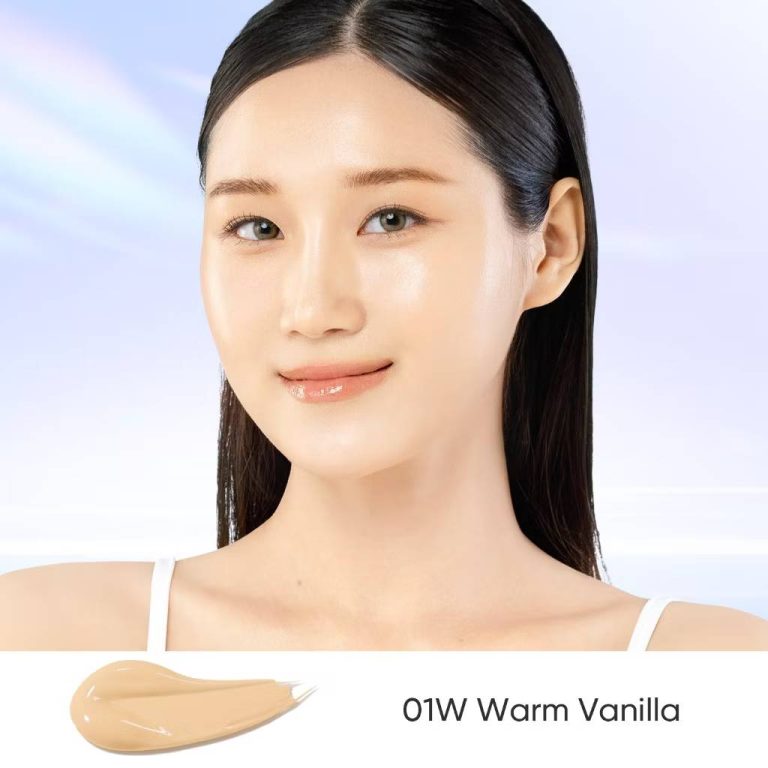 Skintific perfect radiant glow cushion สกินทิฟฟิค เรเดียนซ์ โกลว์ คุชชั่น 11g - #01W warm vanilla