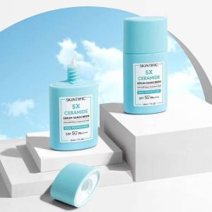 Skintific 5X ceramide serum sunscreen uv spf50+pa+++ สกินทิฟฟิค 5เอ็กซ์ เซราไมด์ 30ml