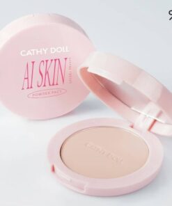 Cathy doll ai skin powder pact spf50 +pa++ เคที่ดอลล์ เอไอสกินพาวเดอร์ 6เฉดสี 4.5g