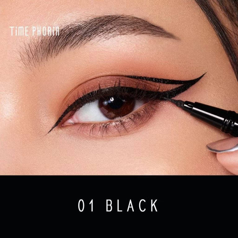 Time Phoria dune hyper -precision superstay eyeliner TPR ดูน ไฮเปอร์ ซุปเปอร์สเตย์ อายไลเนอร์ 0.5g - 01. Black