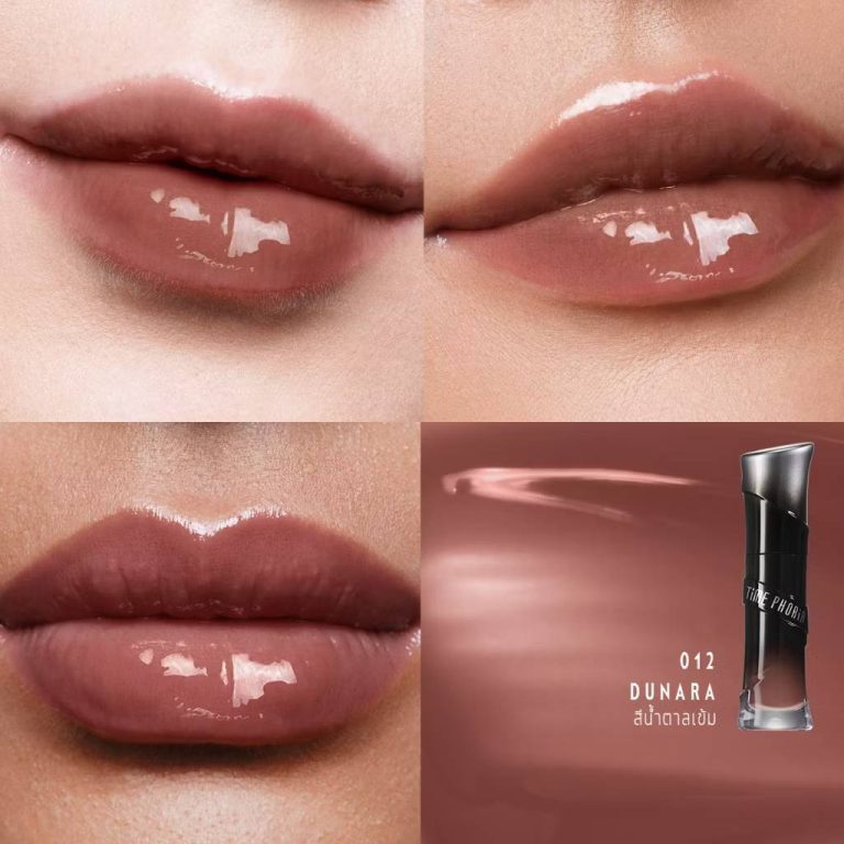 Time phoria lunara frost 3d lip gloss TPR ลูนาร่า ฟรอสต์ 3ดี กลอส 4ml - 02. #012 dunara