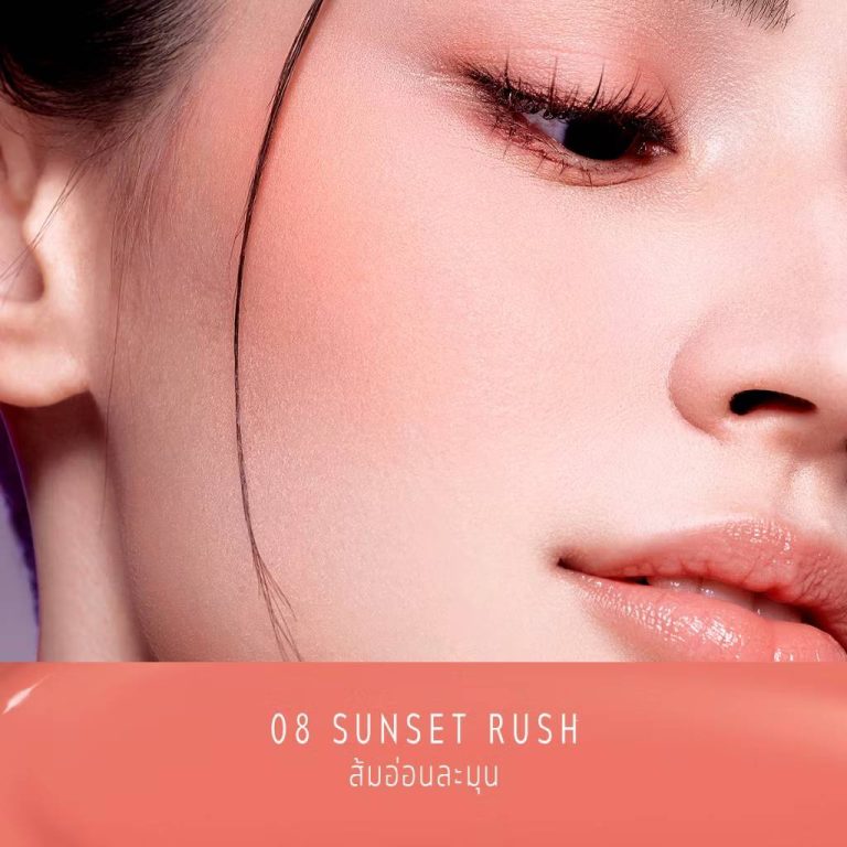 Time phoria pandora cheek liquid blush 5g TPR แพนดอร่า ลิควิด บรัช - #08 sunset rush