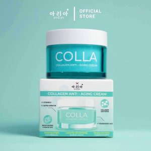 Aria collagen anti-aging cream อา รี อา คอลลาเจน แอนไท-เอจจิ้ง ครีมบำรุงหน้า 30ml.